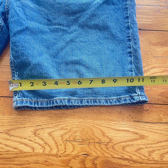 Levi’s Men’s Blue Denim Jean Shorts W42 Relaxed Fit Dad Jeans - Picture 6 of 7